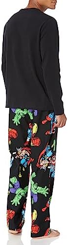 Amazon Essentials Disney | Marvel | Star Wars Men's Soft & Comfortable Flannel Pajama Sleep Sets - Image 2