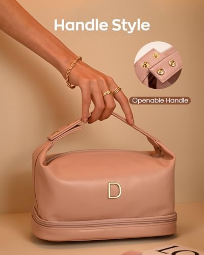 Gifts for Female, Personalized Makeup Bags with Handle-Women Gifts - Image 2