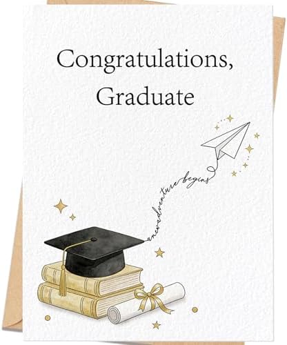 Elegant Graduation Card Gift for High School and College Graduate by Unknown
