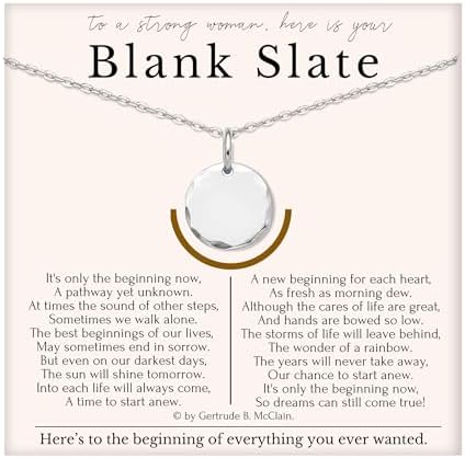 HOPE LOVE SHINE Inspirational Necklaces Women Sterling Silver Gold by HopeLoveShine