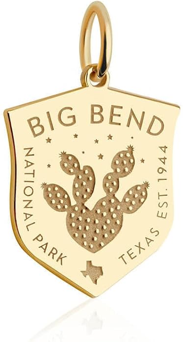 Jet Set Candy National Park Souvenir Travel Charms Gold Vermeil