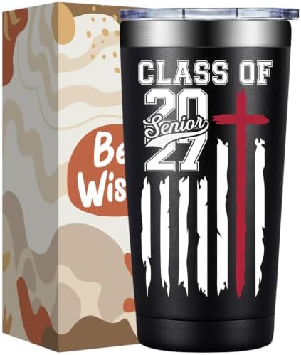 BIRGILT Senior Class of 2027 Gifts, Senior Night Gifts Graduation Gifts for 2027 Graduates High School College - 20oz Tumbler by BIRGILT