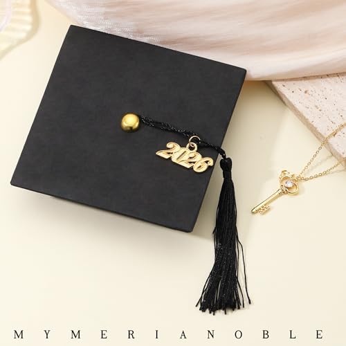 Graduation Gifts, Gold Key Graduation Necklace for Her 2026 Grad Gifts Anniversary Gold Jewelry for Women Sister Friend Classmates Teacher Nurse - Image 6