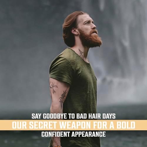 Viking Revolution Hair Sea Salt Spray for Men - Coconut Scent - 8.8 fl oz - Image 4
