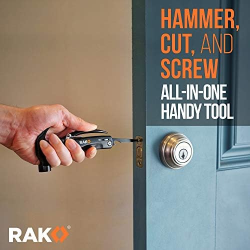 RAK Hammer Multitool BirthdayGifts for Men - Cool Unique Gifts Who Have Everything - Compact DIY Survival Multi Tool - Backpacking & Camping Accessories - Gadget Gifts - Image 3