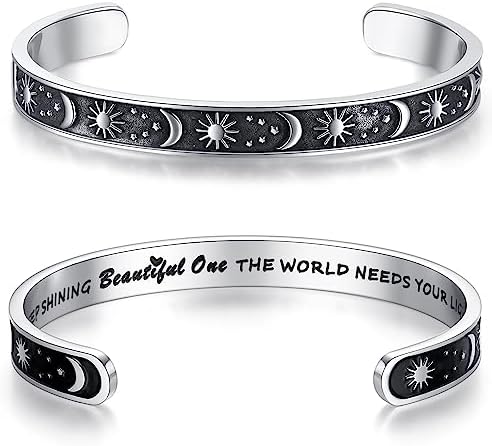 SAM & LORI Personal Bracelets for Teens/Women-Inspirational Jewelry Gifts (Various Designs) for Daughter/Sister/Mom/Friends-Adjustable Bracelet in a Pretty Gift Box by SAMLORI