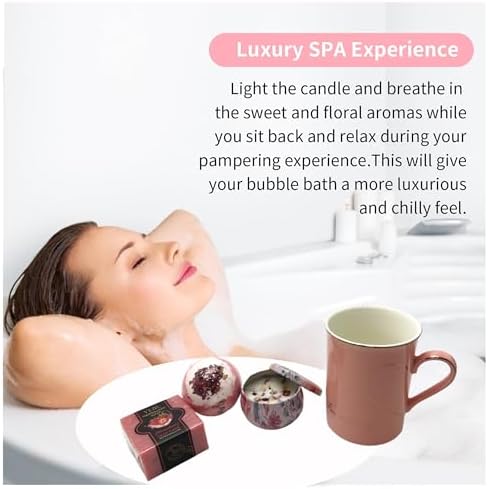 Spa Gift Basket for Women - Luxury Self Care Relaxation Birthday Gift, Get Well Soon for Friend, Scented Bath Box for Christmas, Thanksgiving, Valentine's Day - Image 3