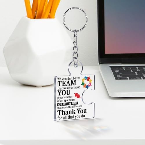 Team Appreciation Gifts Bulk for Coworkers Employee Staff Keychains - Image 3