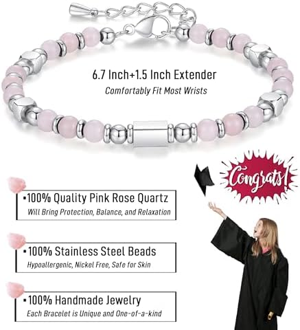 AryaHozel 2026 Graduation Gift for Her/Women/Girls Beaded Bracelets - Image 3