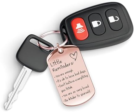 OUMILAN Little Reminders Keychain for Women Men - Image 5