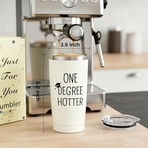 Graduation Gift for Her Him - 20oz Tumbler 2026 Funny College, Masters Degree, PhD, Nursing & Nurse, High School Grad Gifts for Women Men, Graduation Party Decoration, 20oz One Degree Hotter Tumbler - Image 3