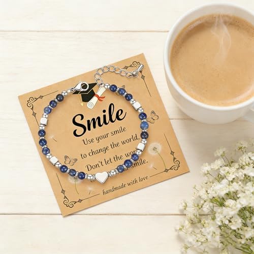 2026 Graduation Gifts for Her Graduation Bracelets for Women Girls Middle High School College Graduates - Image 3