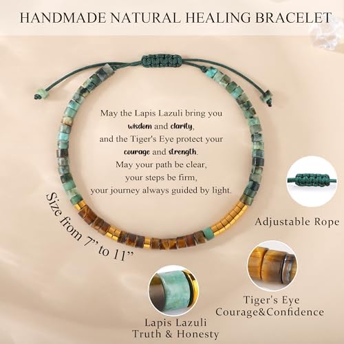 JoycuFF Morse Code Bracelets Christmas Birthday Gifts for Women Her - Image 4
