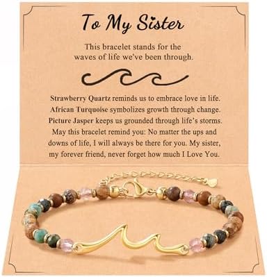 Tarsus Wave Bracelet,The Waves of Life We've been Through, Unique Gifts by Tarsus
