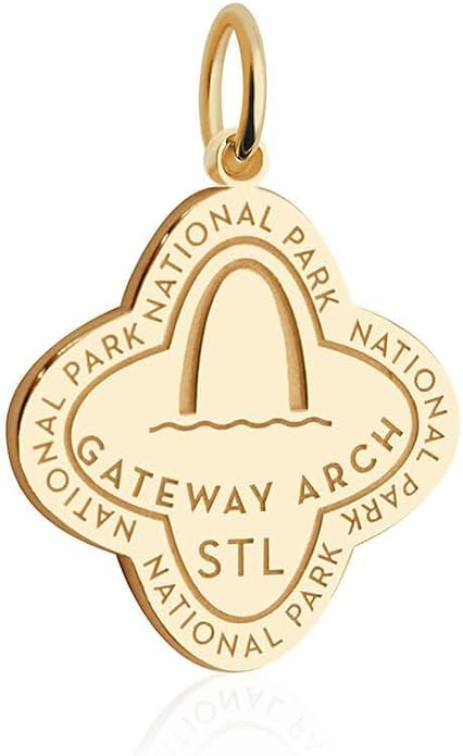 Jet Set Candy National Park Souvenir Travel Charms Gold Vermeil