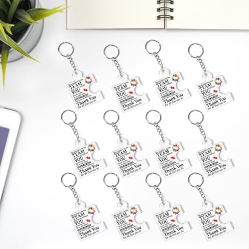 Team Appreciation Gifts Bulk for Coworkers Employee Staff Keychains - Image 6