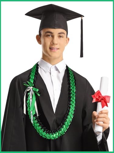 TFTAFAN Graduation Leis and Graduation Honor Cords Class of 2026 Graduation Ribbon Lei Graduation Necklace Braided Necklaces gift for Student Gifts Party Supplies - Image 3