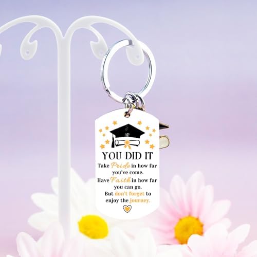 Graduation Gift for Her Him Class of 2026 Keychain Gifts for Graduates - Image 4