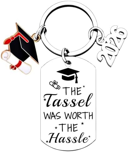 Class Of 2026 Graduation Gifts for Her Him Best Graduate Keychain Seniors Masters Nurses College Highschool Grad Presents by Coolvy