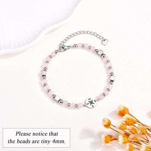 2026 Graduation Gifts for Women Her, Compass Bracelet for Girls Women - Image 2