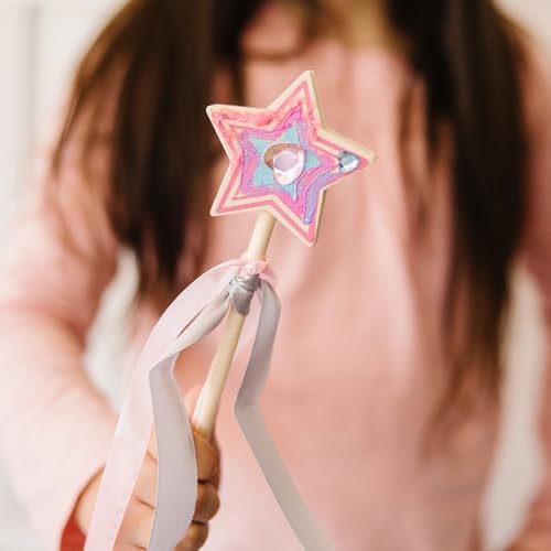 Melissa & Doug Created by Me Princess Wand Wooden Craft Kit - Image 2