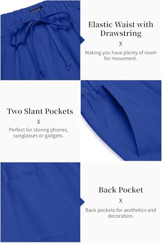 COOFANDY Men’s 2 Piece Cotton Linen Set Casual Beach Outfits Long Sleeve - Image 6