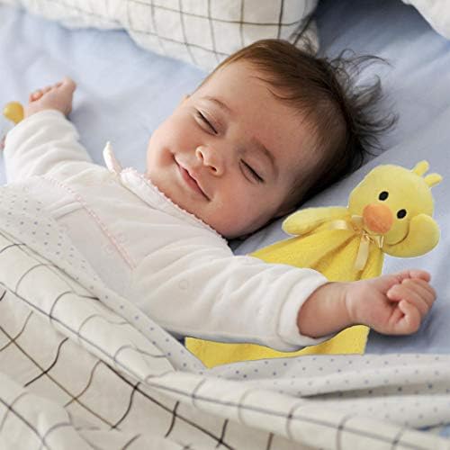 Pro Goleem Duck Security Blanket Soft Yellow Baby Lovey Unisex Lovie Baby Gifts for Newborn Toddler Snuggle Toy Stuffed Animal 16 Inch - Image 2