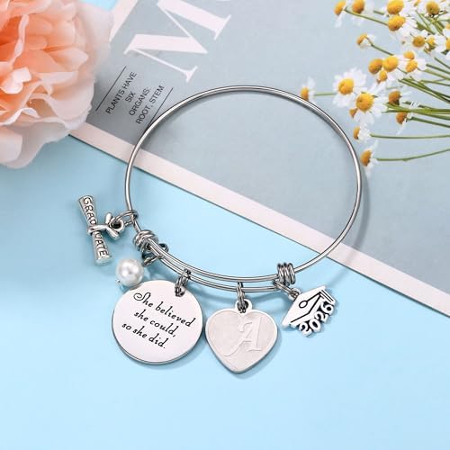 M MOOHAM Graduation Gifts for Women Her 2026, Class of 2026 High School College Graduation Gifts Inspirational Graduation Bracelet - Image 4