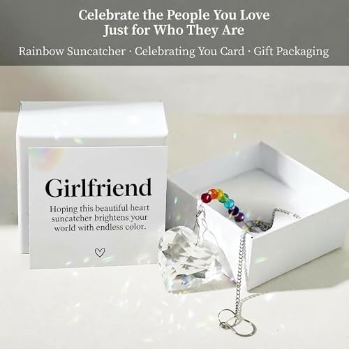 Hegelda Birthday Gifts for Girlfriend Crystal Suncatcher Christmas Ornament Decor - Image 2