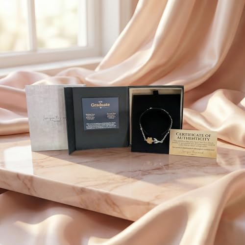 Love You This Much To The Graduate Sunflower Bracelet, Graduation Gift for Her, College Graduation, High School Graduation, Daughter Graduating - Image 3