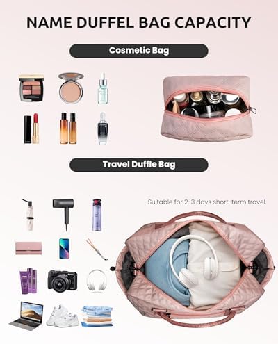 Birthday Gifts for Women-Travel Bags for Women Overnight Bag - Image 3