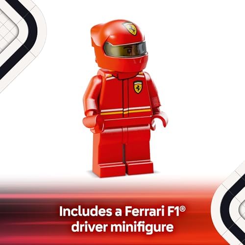 LEGO Speed Champions Ferrari SF-24 F1 Race Car Toys - Building Sets for Kids, Boys & Girls, Ages 10+ - Ferrari F1 Model Car Kits for Display or Play - Gift Ideas for Birthdays and Fans - 77242 - Image 4