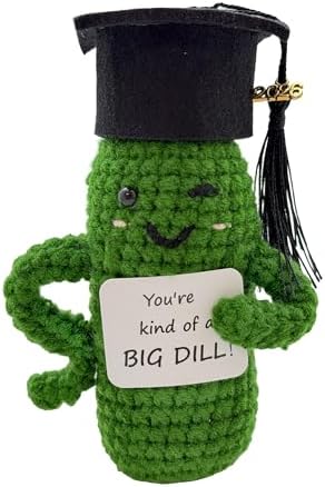 Graduation Pickle Doll Whimsical 2026 Graduation Gift by PrimoLines