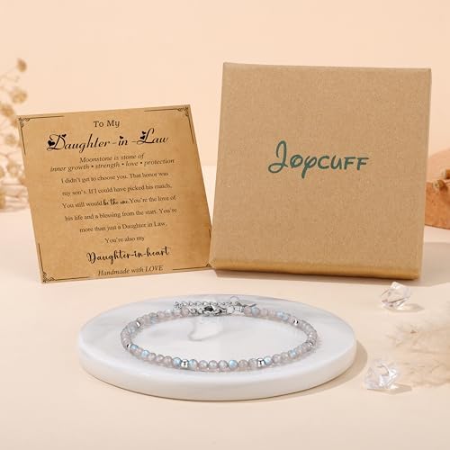 JoycuFF Moonstone Bracelet Christmas Birthday Valentines Gifts for Women - Image 6