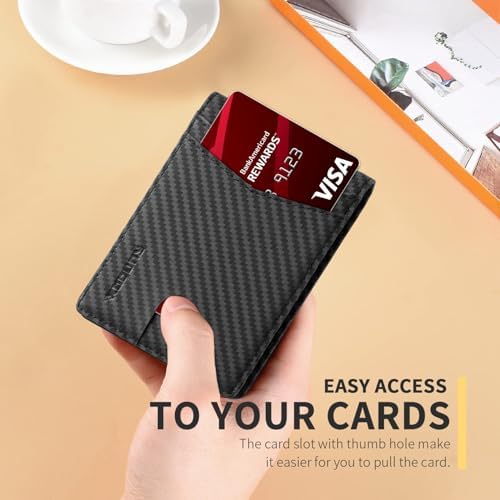 RUNBOX Wallet for Men -Slim Rfid Leather Mens Bifold Novelty Wallets 2 ID Window With Gift Box Men's Accessories - Image 5