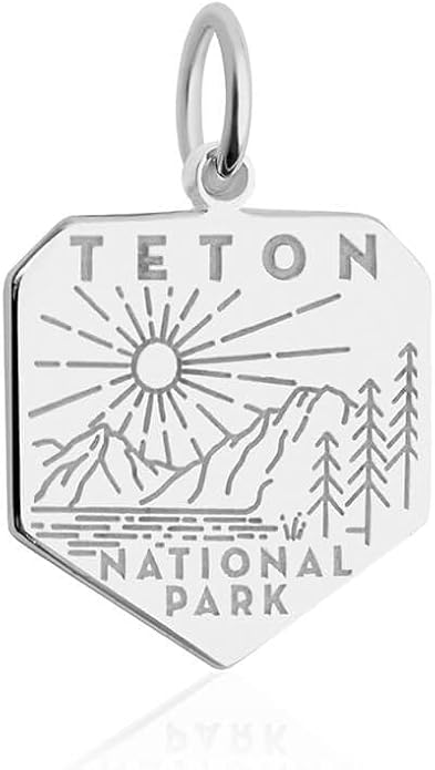 Jet Set Candy Sterling Silver National Park Souvenir Travel Charm