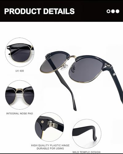Groomsmen Sunglasses for Men - Wedding Sunglasses for Groomsman Proposal Gifts, Bachelor Party Favors - Image 3