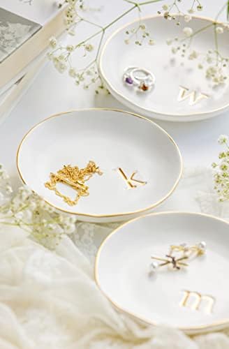 COLLECTIVE HOME Ceramic Jewelry Tray, Trinket Dish, Gifts for Women (Y) - Image 5