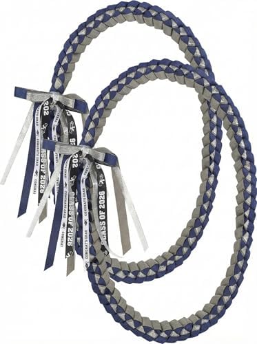 TFTAFAN Graduation Ribbon Lei Graduation Leis Necklace Class of 2026 Graduation Necklace Braided Necklace Graduation Gift Party Accessories for Women and Men by Unknown