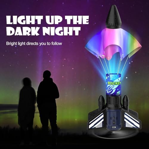 Rocket Launcher for Kids, 200 ft Self Launching Motorized Rocket Toy - Image 4