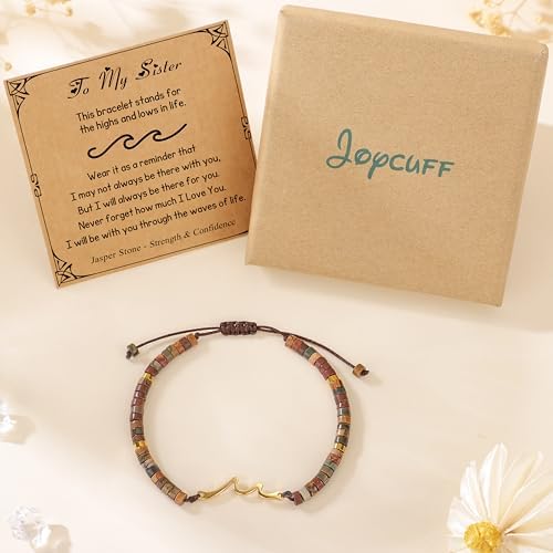 JoycuFF Wave Bracelets for Women Christmas Mothers Day Birthday Gifts for Best Friend Sister Daughter Bestie Mom Grandma Women Her - Image 6