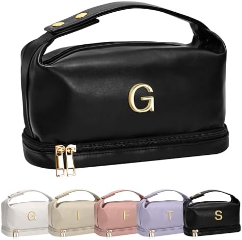 Teacher Appreciation Gifts, Personalized Makeup Bags with Handle by Vogewood