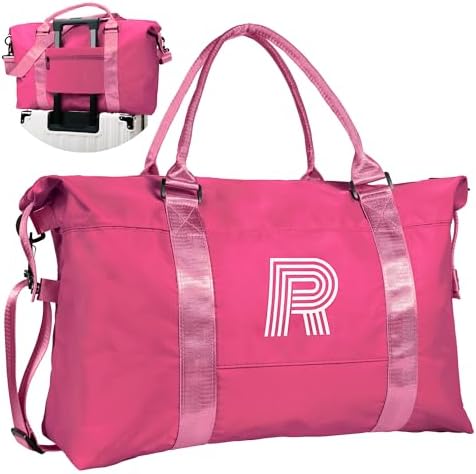 Granddaughter Gift from Grandmom, Initial Travel Duffel Bags by Vogewood