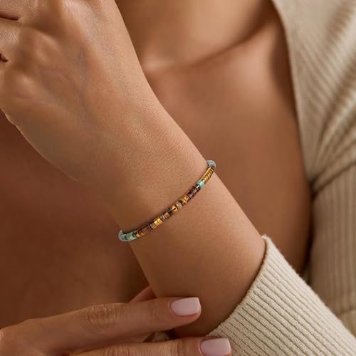 JoycuFF Morse Code Bracelets Christmas Birthday Gifts for Women Her - Image 2