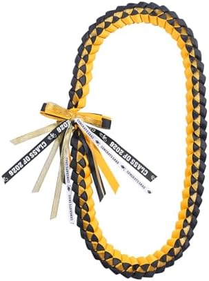 TFTAFAN Graduation Ribbon Lei Graduation Leis Necklace Class of 2026 Graduation Necklace Braided Necklace Graduation Gift Party Accessories for Women and Men by Unknown