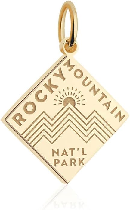 Jet Set Candy National Park Souvenir Travel Charms Gold Vermeil