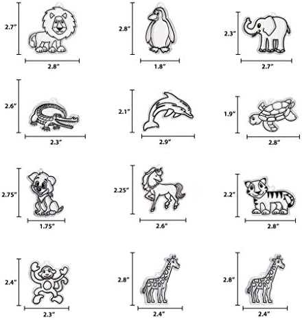 Made By Me Animal Suncatcher Refill Pack 12 pk by Horizon Group USA, multicolor, one size - Image 3