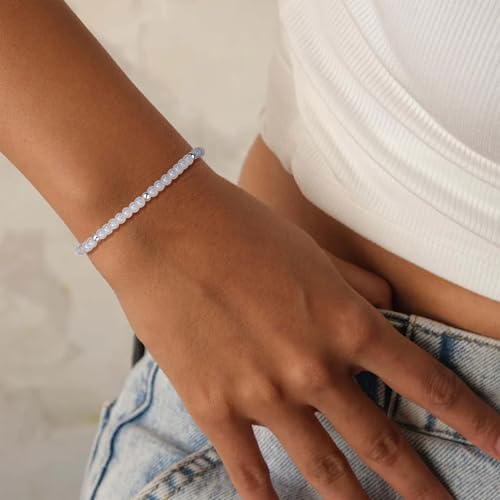 JoycuFF Moonstone Bracelet Christmas Birthday Valentines Gifts for Women - Image 2