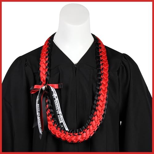 TFTAFAN Graduation Leis and Graduation Honor Cords Class of 2026 Graduation Ribbon Lei Graduation Necklace Braided Necklaces gift for Student Gifts Party Supplies - Image 5