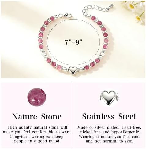 Parma77 2026 Graduation Gifts for Her, High School College Graduation Gifts for Women, Inspirational Compass/Heart Graduation Bracelets with Gift Message Card for Women Daughter Sister Friends - Image 3